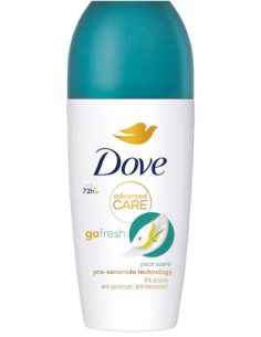 dove deodorante roll-on 50ml - aloe & pera - 48h - no alcool: tuttocasashop.it: igiene e cura della persona