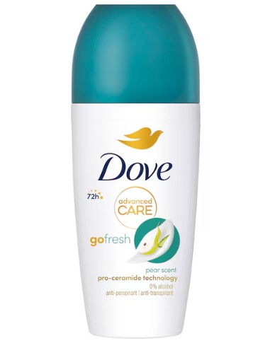 dove deodorante roll-on 50ml - aloe & pera - 48h - no alcool: tuttocasashop.it: igiene e cura della persona