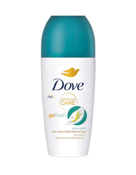 dove deodorante roll-on 50ml - aloe & pera - 48h - no alcool: tuttocasashop.it: igiene e cura della persona