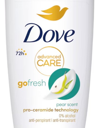 dove deodorante roll-on 50ml - aloe & pera - 48h - no alcool: tuttocasashop.it: igiene e cura della persona