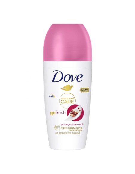 dove deodorante roll-on 50ml - go fresh pomegranate 48h - melograno: tuttocasashop.it: igiene e cura della persona