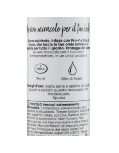 pantene pro-v spuma per capelli 200ml - onde perfette - capelli ricci: tuttocasashop.it: igiene e cura della persona