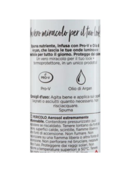 pantene pro-v spuma per capelli 200ml - onde perfette - capelli ricci: tuttocasashop.it: igiene e cura della persona