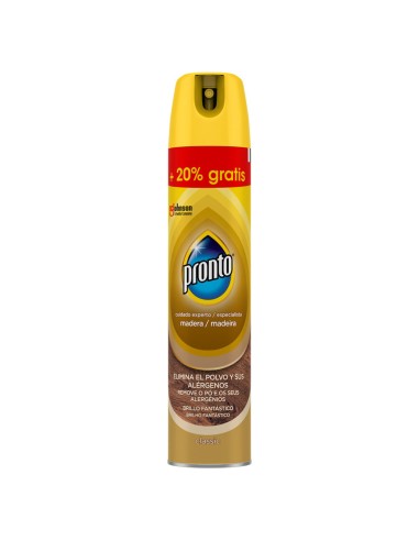 pronto detergente per legno e mobili - spray 300ml - classico: tuttocasashop.it: pulizia e cura della casa