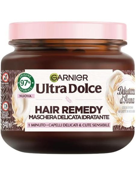 ultra dolce maschera per capelli - 340ml - delicatezza d'avena: tuttocasashop.it: igiene e cura della persona