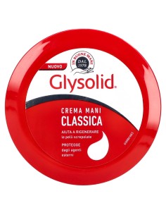 glysolid crema mani - vaso da 75ml - classica con glicerina mani screpolate: tuttocasashop.it: igiene e cura della persona
