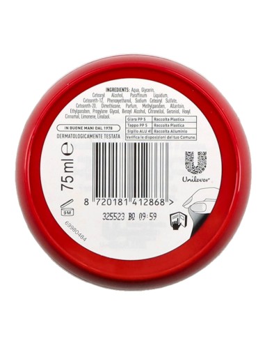 glysolid crema mani - vaso da 75ml - classica con glicerina mani screpolate: tuttocasashop.it: igiene e cura della persona