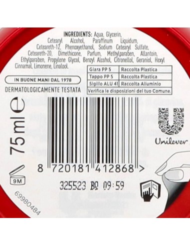 glysolid crema mani - vaso da 75ml - classica con glicerina mani screpolate: tuttocasashop.it: igiene e cura della persona
