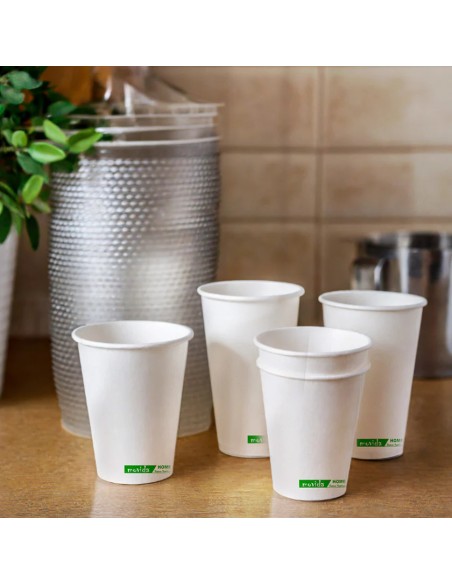 movida bicchieri in cartoncino - 180ml - 50 pezzi - bianco: tuttocasashop.it: carta & monouso