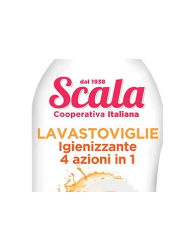 scala detersivo gel per lavastoviglie - 37 lavaggi 750ml - agrumi e aceto: tuttocasashop.it: pulizia e cura della casa