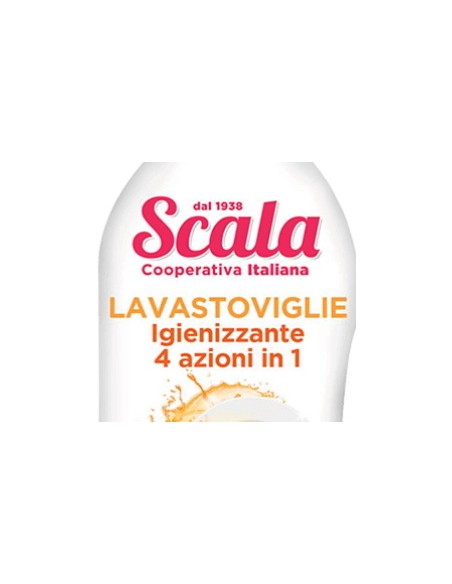 scala detersivo gel per lavastoviglie - 37 lavaggi 750ml - agrumi e aceto: tuttocasashop.it: pulizia e cura della casa