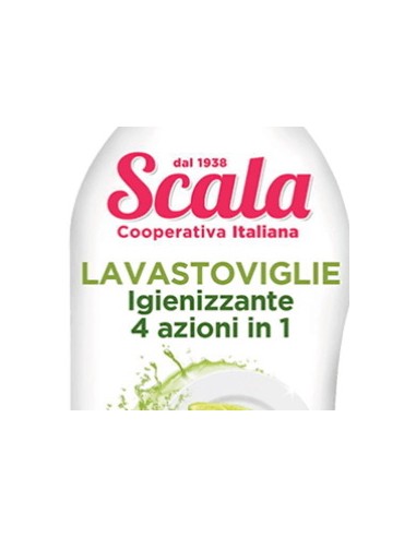 scala detersivo gel per lavastoviglie - 37 lavaggi 750ml - limone: tuttocasashop.it: pulizia e cura della casa