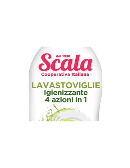 scala detersivo gel per lavastoviglie - 37 lavaggi 750ml - limone: tuttocasashop.it: pulizia e cura della casa