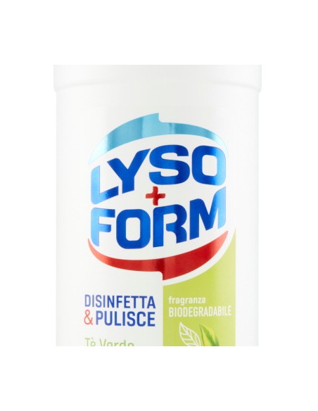 lysoform casa detergente disinfettante - 1100ml - te' verde e limone: tuttocasashop.it: pulizia e cura della casa