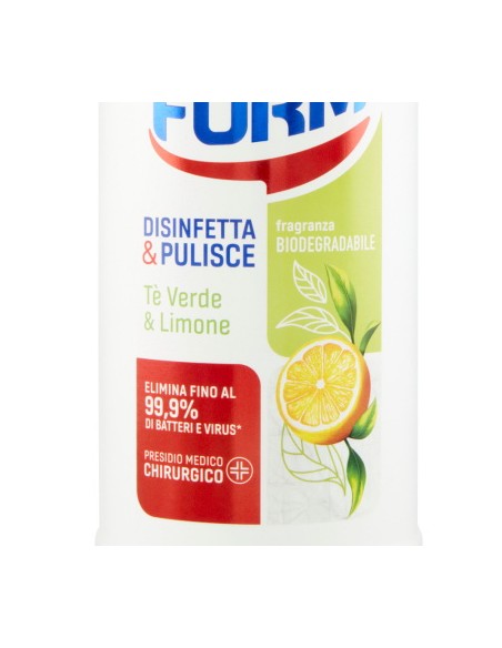 lysoform casa detergente disinfettante - 1100ml - te' verde e limone: tuttocasashop.it: pulizia e cura della casa