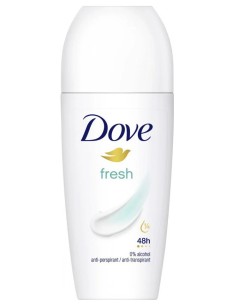 dove deodorante roll-on 50ml - fresh 48h - no alcool: tuttocasashop.it: igiene e cura della persona