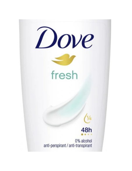 dove deodorante roll-on 50ml - fresh 48h - no alcool: tuttocasashop.it: igiene e cura della persona