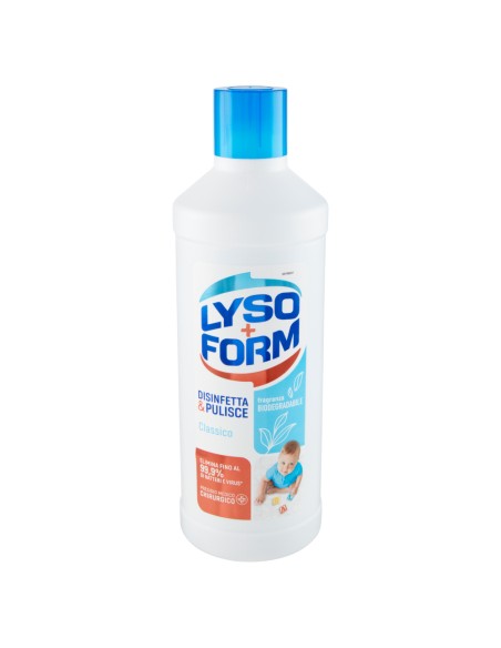 lysoform casa detergente disinfettante - 1100ml - classico: tuttocasashop.it: pulizia e cura della casa