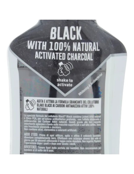 blanx collutorio per igiene dentale - 500ml - carboni attivi: tuttocasashop.it: igiene e cura della persona