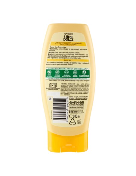 ultra dolce balsamo 200ml - camomilla illuminante e miele di fiori: tuttocasashop.it: igiene e cura della persona