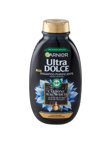 ultra dolce shampoo 250ml - carbone magnetico - cute grassa lunghezze secche: tuttocasashop.it: igiene e cura della persona