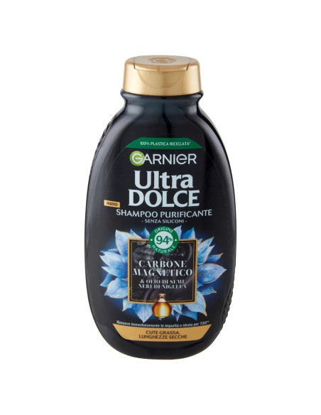 ultra dolce shampoo 250ml - carbone magnetico - cute grassa lunghezze secche: tuttocasashop.it: igiene e cura della persona