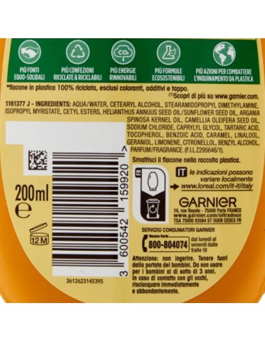 ultra dolce balsamo 200ml - gli oli meravigliosi argan & camelia - secchi: tuttocasashop.it: igiene e cura della persona
