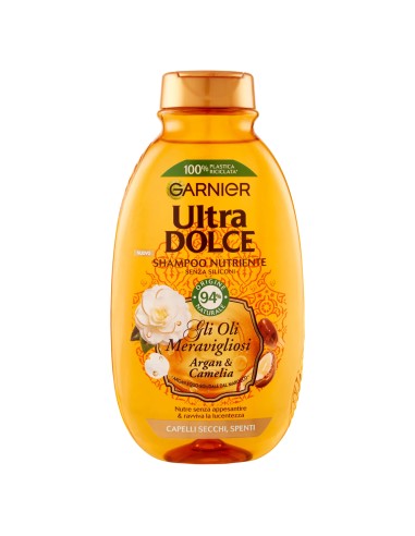 ultra dolce shampoo 250ml - gli oli meravigliosi argan & camelia - secchi: tuttocasashop.it: igiene e cura della persona