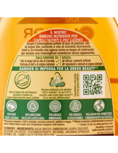 ultra dolce shampoo 250ml - gli oli meravigliosi argan & camelia - secchi: tuttocasashop.it: igiene e cura della persona