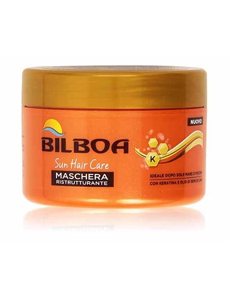 bilboa suin hair care - 250ml - maschera capelli ristrutturante con keratina: tuttocasashop.it: igiene e cura della persona