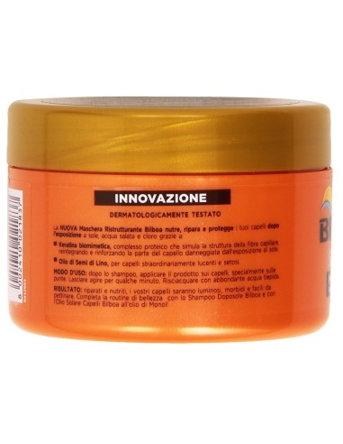 bilboa suin hair care - 250ml - maschera capelli ristrutturante con keratina: tuttocasashop.it: igiene e cura della persona