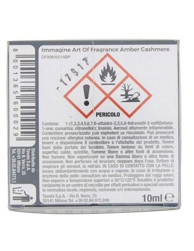 inkognito deodorante per ambienti spray 10ml - amber cashmere: tuttocasashop.it: pulizia e cura della casa