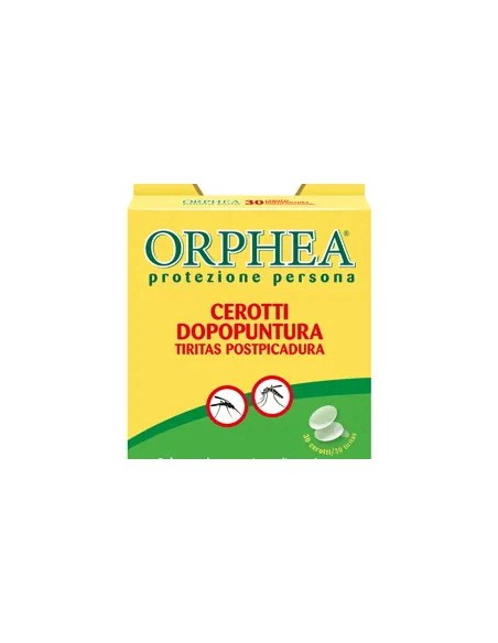 orphea 30 cerotti dopopuntura - azione prolungata sollievo immediato: tuttocasashop.it: igiene e cura della persona