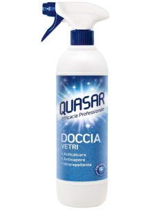 quasar doccia detergente spray - 680ml - con erogatore: tuttocasashop.it: pulizia e cura della casa