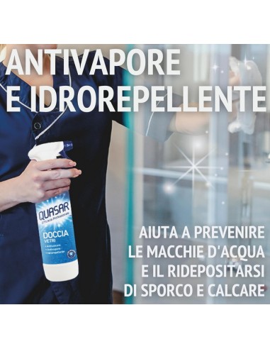 quasar doccia detergente spray - 680ml - con erogatore: tuttocasashop.it: pulizia e cura della casa