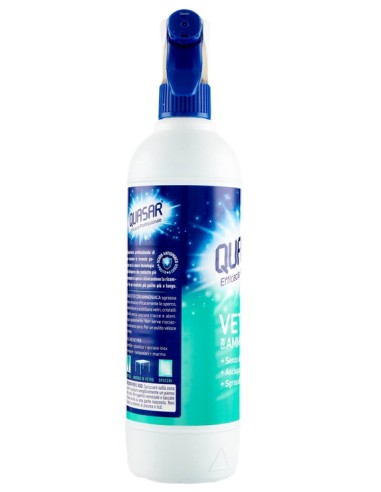 quasar vetri detergente spray - 680ml erogatore - con ammoniaca: tuttocasashop.it: pulizia e cura della casa