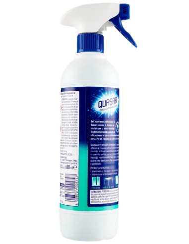 quasar vetri detergente spray - 680ml erogatore - con ammoniaca: tuttocasashop.it: pulizia e cura della casa