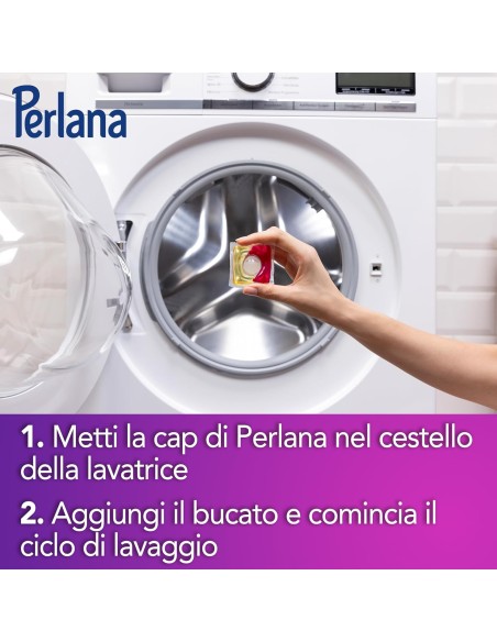 perlana renew color - 20 capsule di detersivo per tutti i capi colorati: tuttocasashop.it: prodotti per bucato e tessuti
