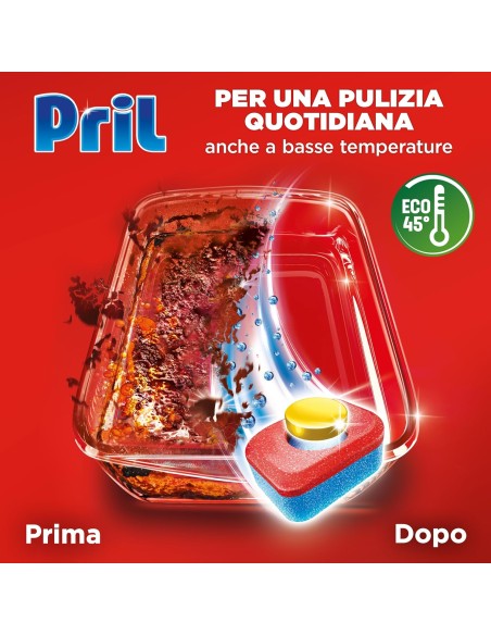 pril classico detersivo per lavastoviglie in pastiglie - 76 tabs: tuttocasashop.it: pulizia e cura della casa