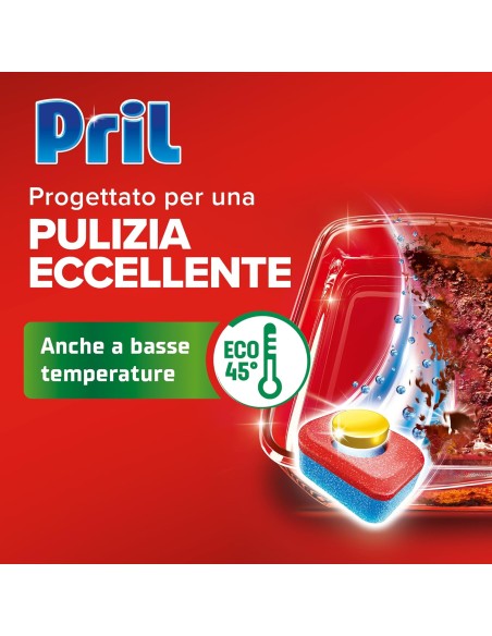 pril classico detersivo per lavastoviglie in pastiglie - 76 tabs: tuttocasashop.it: pulizia e cura della casa
