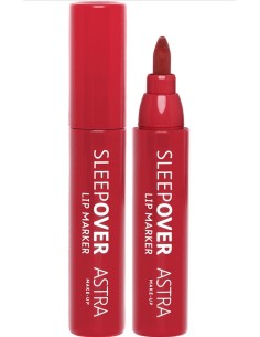 astra sleepover lip marker - pennarello overlining labbra - 04 midnight snac: tuttocasashop.it: igiene e cura della persona