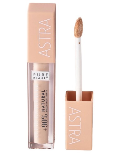 astra pure beauty fluid concealer - correttore fluido naturale - 01 vanilla: tuttocasashop.it: igiene e cura della persona