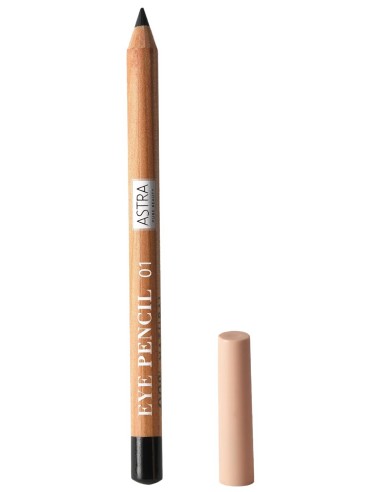 astra pure beauty eye pencil - matita occhi cremosa naturale - 01 black: tuttocasashop.it: igiene e cura della persona