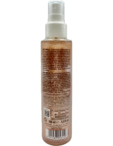 giardino dei sensi acqua corpo profumata illuminante 150ml - sweet vanilla: tuttocasashop.it: igiene e cura della persona