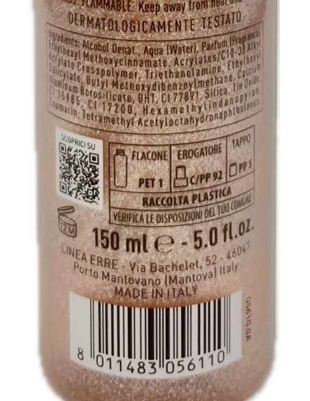 giardino dei sensi acqua corpo profumata illuminante 150ml - sweet vanilla: tuttocasashop.it: igiene e cura della persona