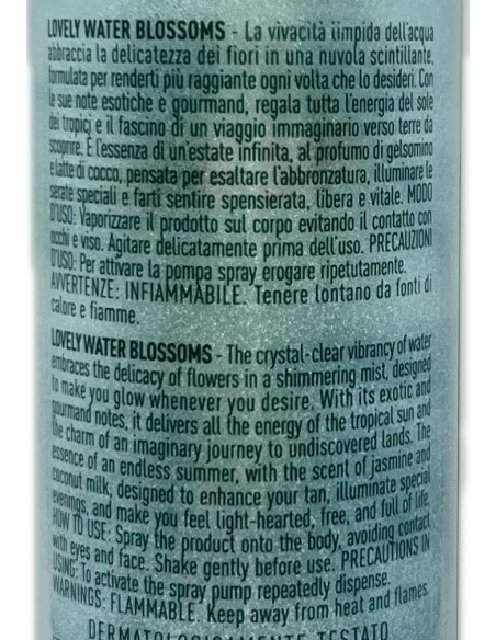 giardino dei sensi acqua corpo profumata illuminante 150ml - water blossoms: tuttocasashop.it: igiene e cura della persona