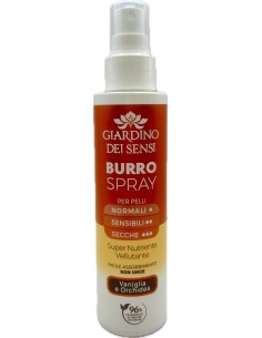 giardino dei sensi burro corpo spray - 150ml - vaniglia e orchidea: tuttocasashop.it: igiene e cura della persona