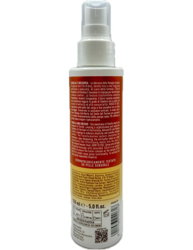 giardino dei sensi burro corpo spray - 150ml - vaniglia e orchidea: tuttocasashop.it: igiene e cura della persona
