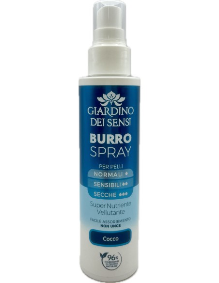 giardino dei sensi burro corpo spray - 150ml - cocco: tuttocasashop.it: igiene e cura della persona