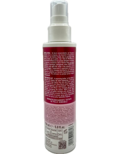 giardino dei sensi burro corpo spray - 150ml - ninfea rosa: tuttocasashop.it: igiene e cura della persona